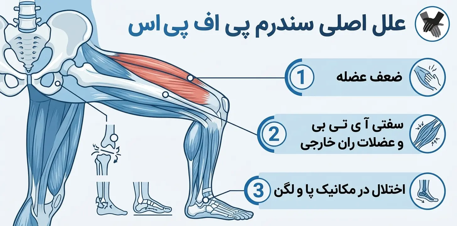 علل اصلی سندرم PFPS